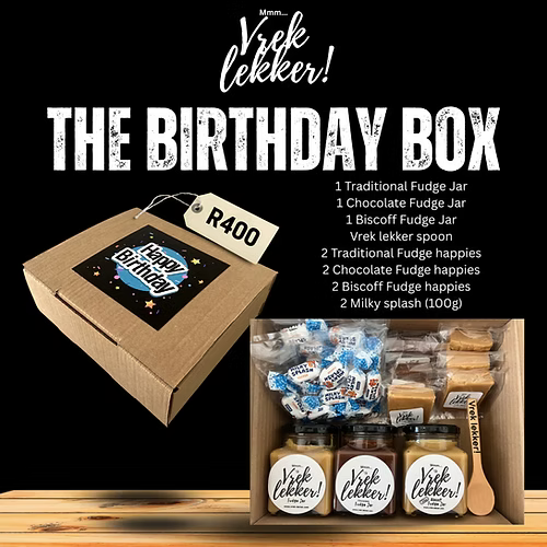 Vrek Lekker - Birthday Box