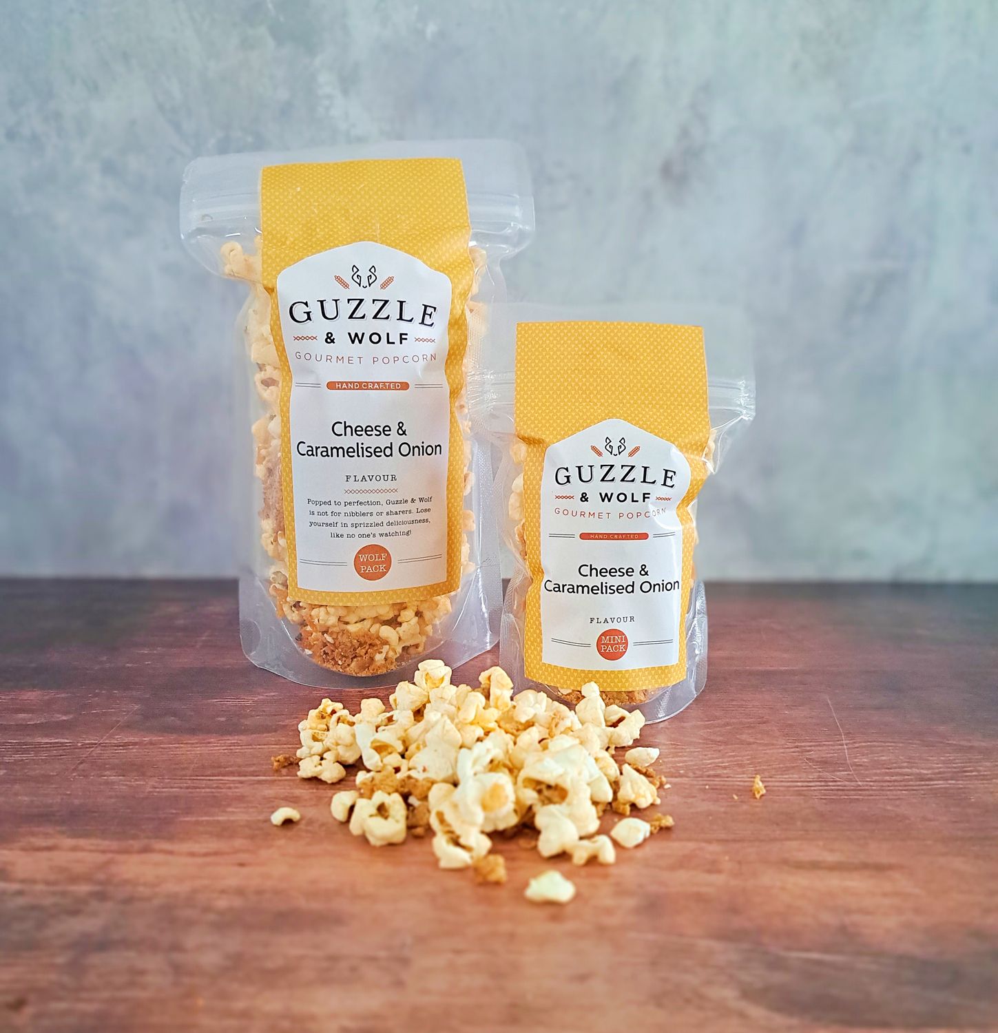 Guzzle & Wolf Gourmet Popcorn - Wolf Pack